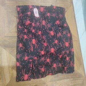 Unique vintage Bonsai Kitten spiderweb Skirt size 22 UK New (18 US)